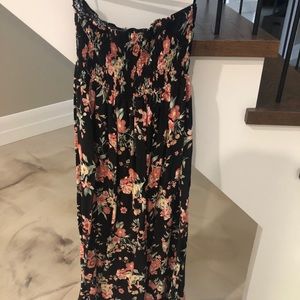 Forever 21 Maxi Strapless Dress